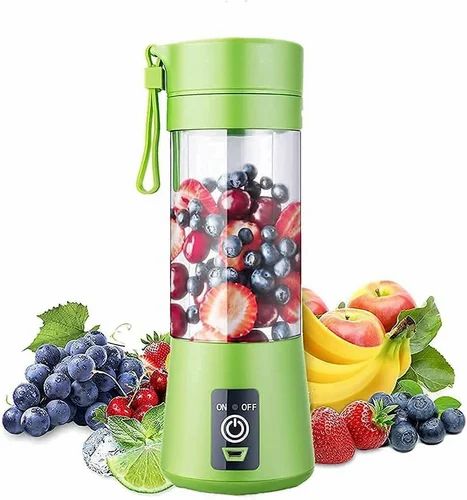 Mini Portable USB Blender Bottle – 6 Blade Smoothie Mixer for Fruits & Vegetables