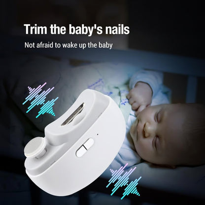 Electric Nail Clipper Machine With LED Light