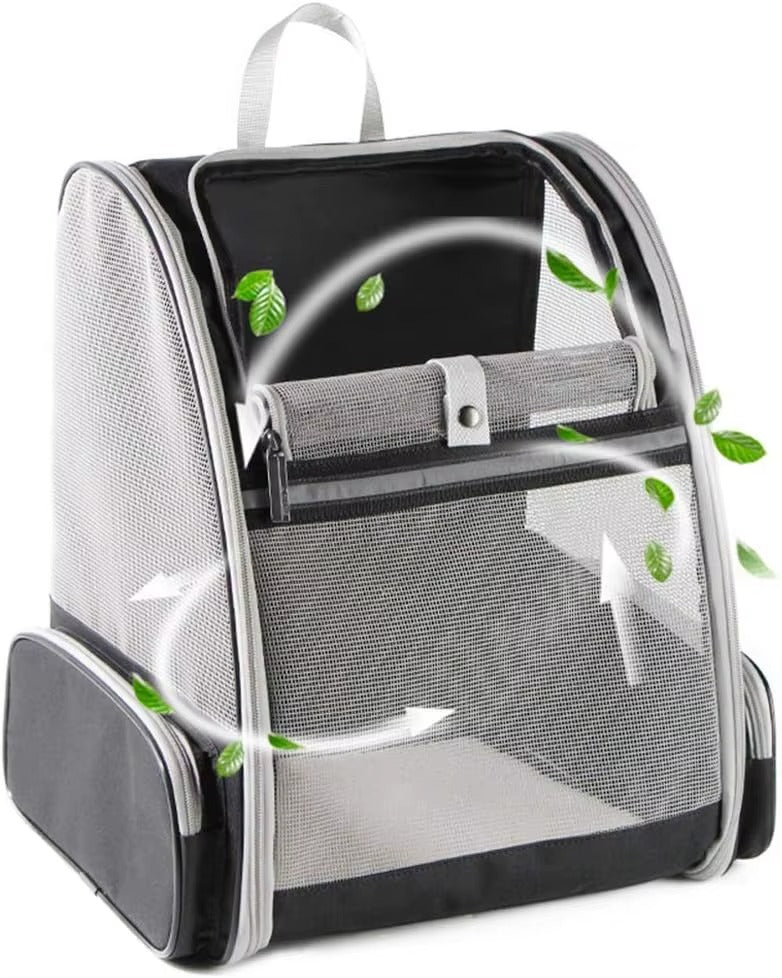 Breathable Foldable Cat and Dog Backpack Carrier